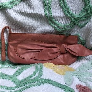 Hobo rose colored clutch